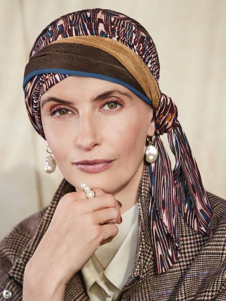 Hovedbilde Hodeplagg HocBeatrice Turban w. Ribbons 