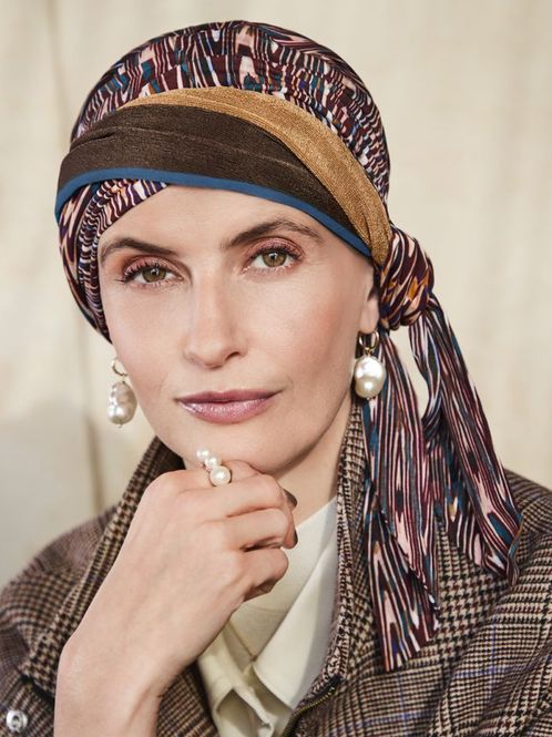 Hovedbilde Hodeplagg HocBeatrice Turban w. Ribbons 