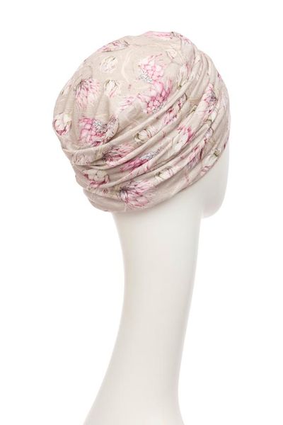 Hovedbilde Hodeplagg Lotus Turban Printed Linen 