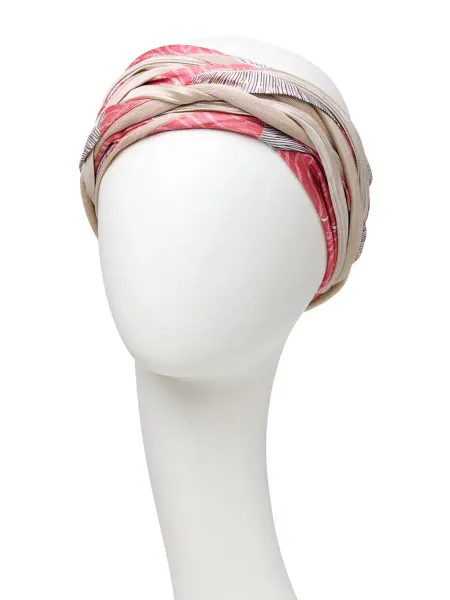 Hovedbilde Hodeplagg Scarlett Boho Turban set 