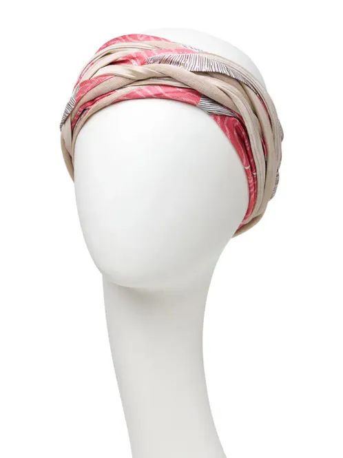 Hovedbilde Hodeplagg Scarlett Boho Turban set 