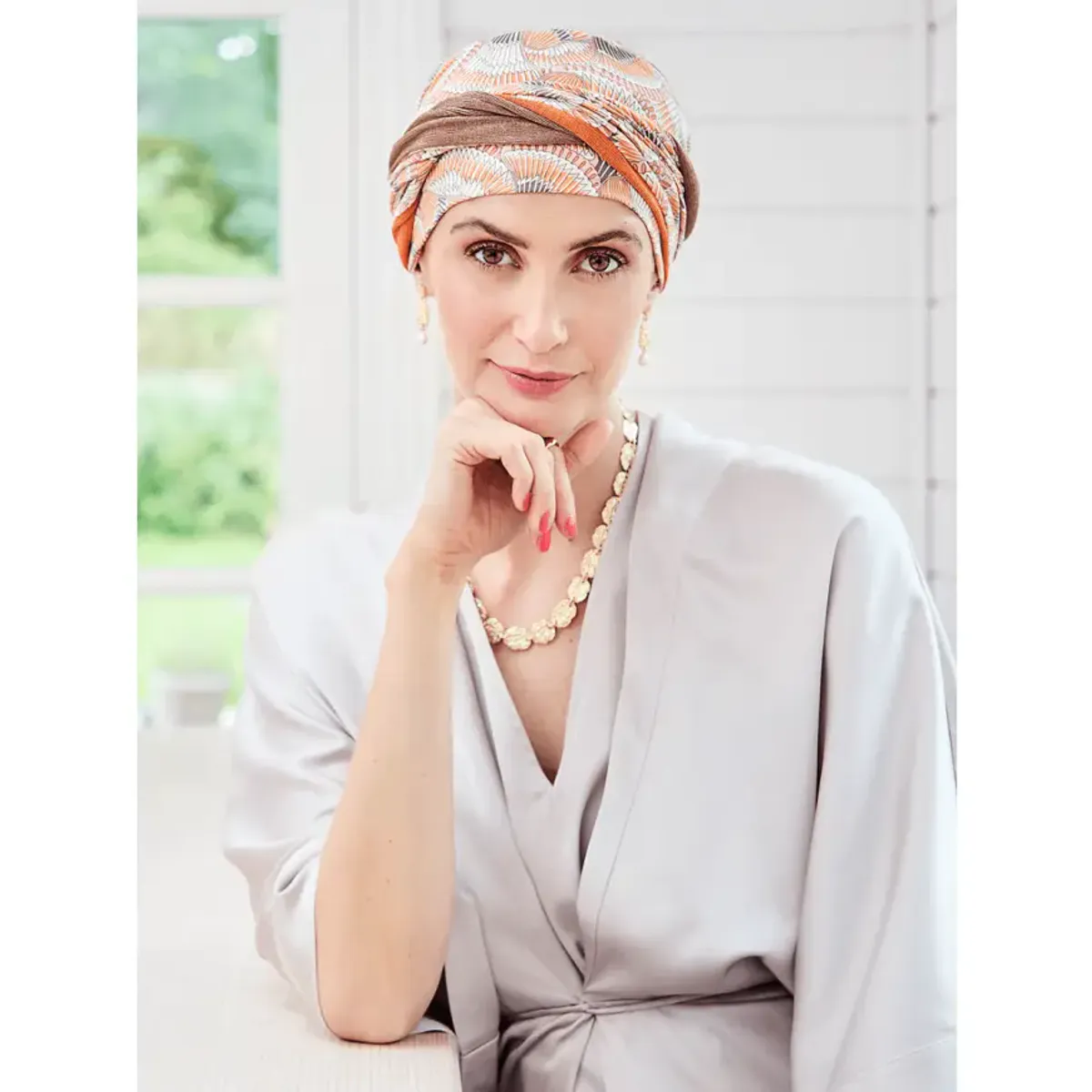 Hodeplagg HocShakti Turban Printed 