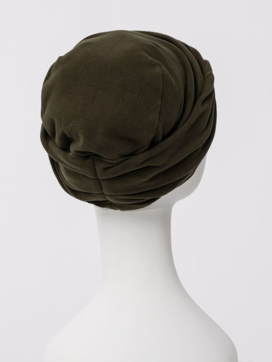 Hodeplagg HocZoya V Turban Kombu Green
