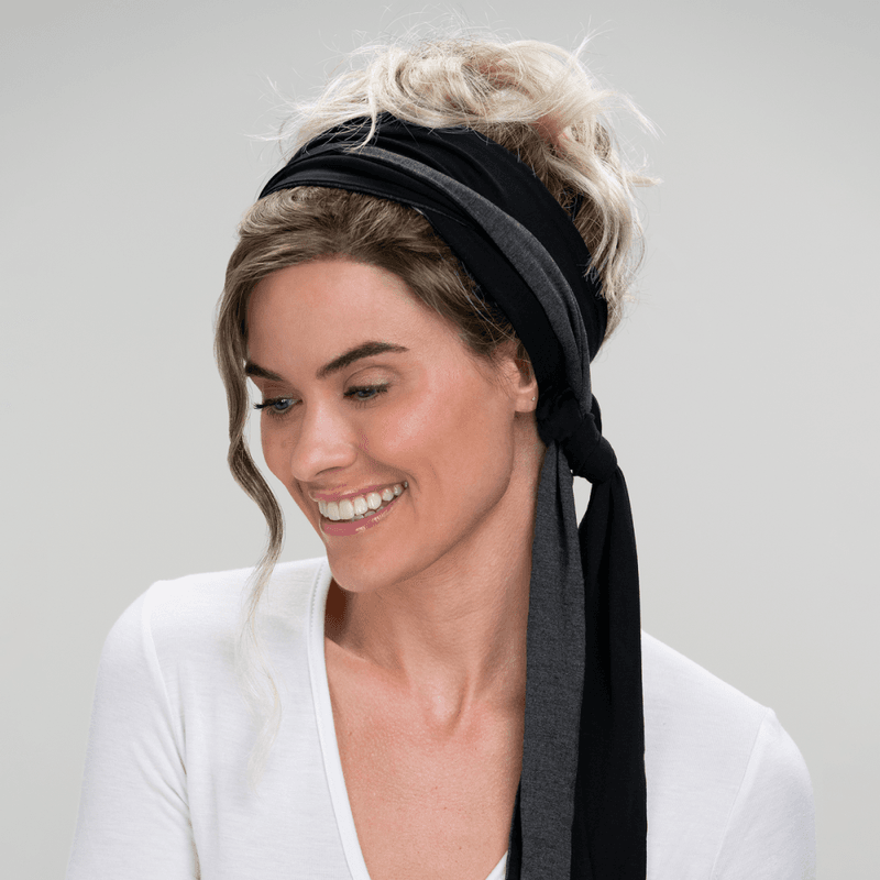 Hodeplagg Reversible Softie Headscarf solid