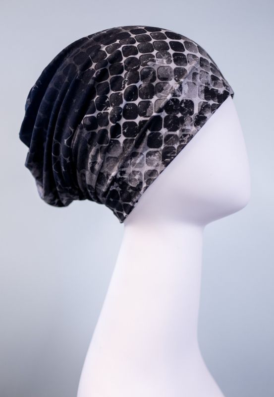Hodeplagg Softie Boho Beanie  print