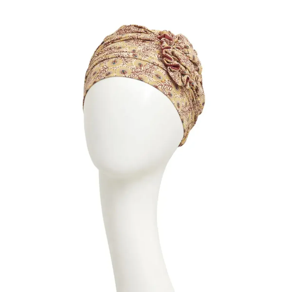 Huvudbonad Lotus Turban tPrinted Linen